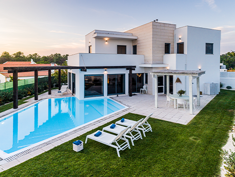 Modern luxury villa with private pool in a prime coastal location along the southern Albanian Riviera